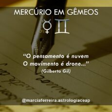 MERCÚRIO EM GÊMEOS Aproveite para melhorar sua comunicação! 25/05 a 08/06